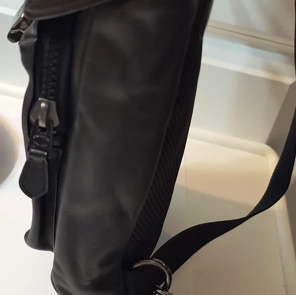 Coach Ranger Mini Pack Backpack – Black Leather - Picture 5 of 11